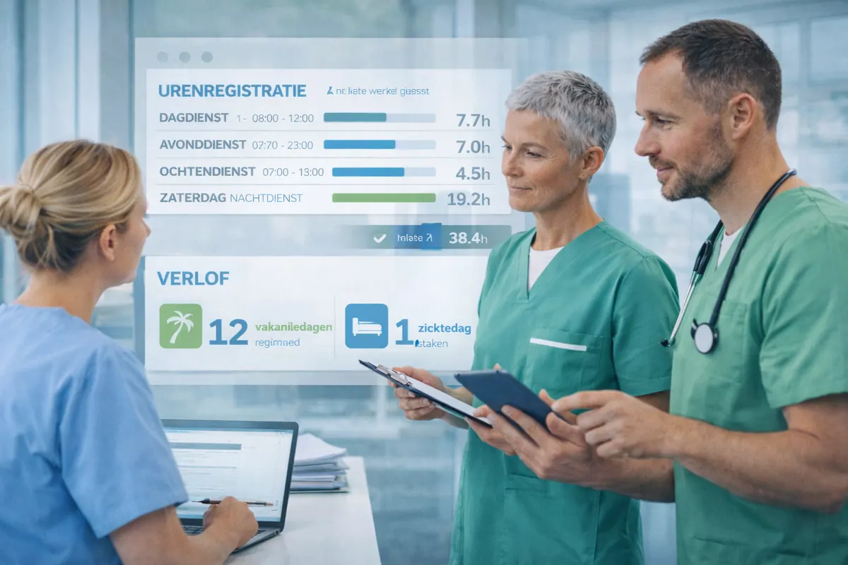 Urenregistratie en verlof in de zorg inzichtelijk met de software van Fastis